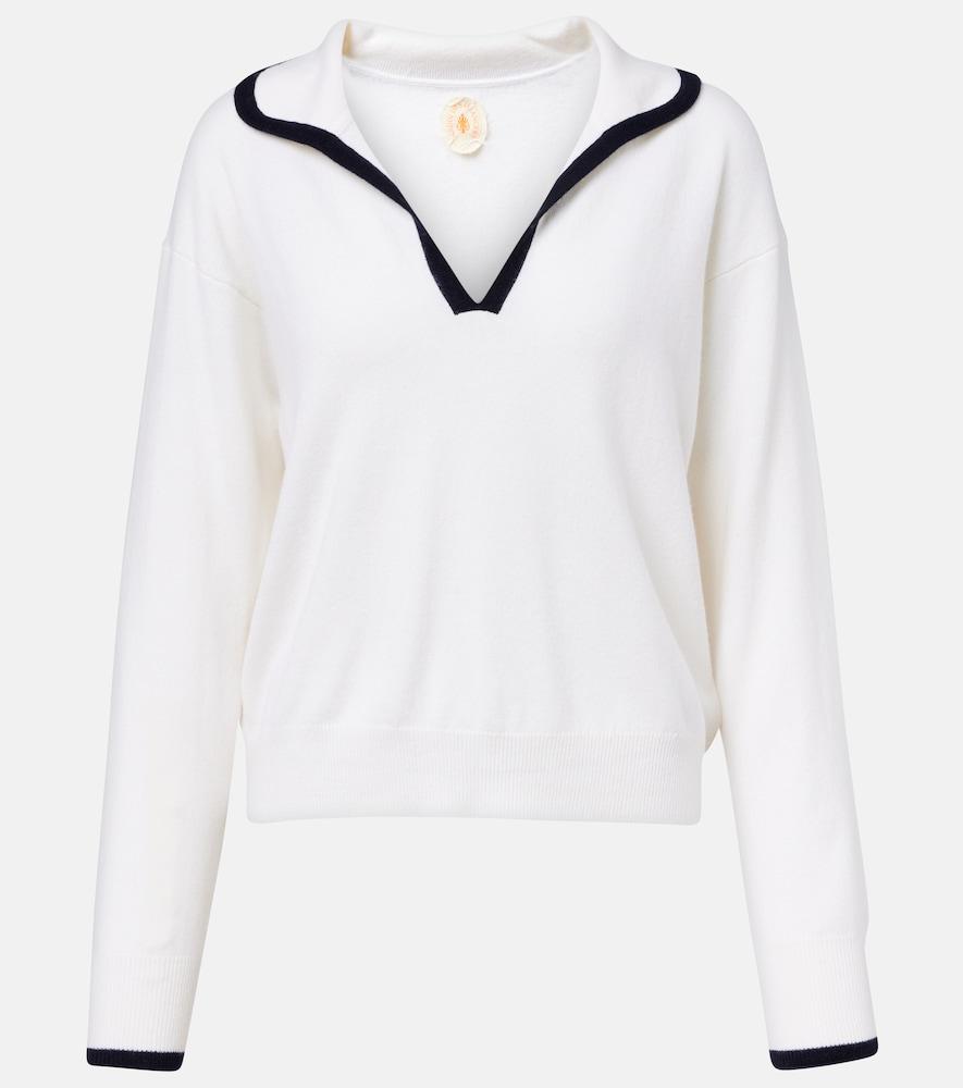 jardin des orangers cashmere polo sweater