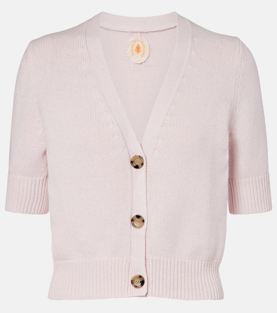 jardin des orangers cotton and cashmere cardigan
