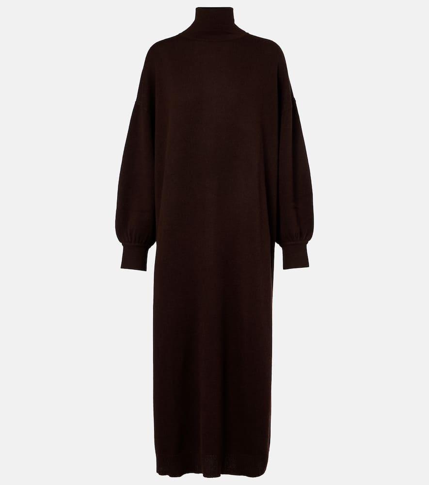 jardin des orangers turtleneck wool and cashmere sweater dress