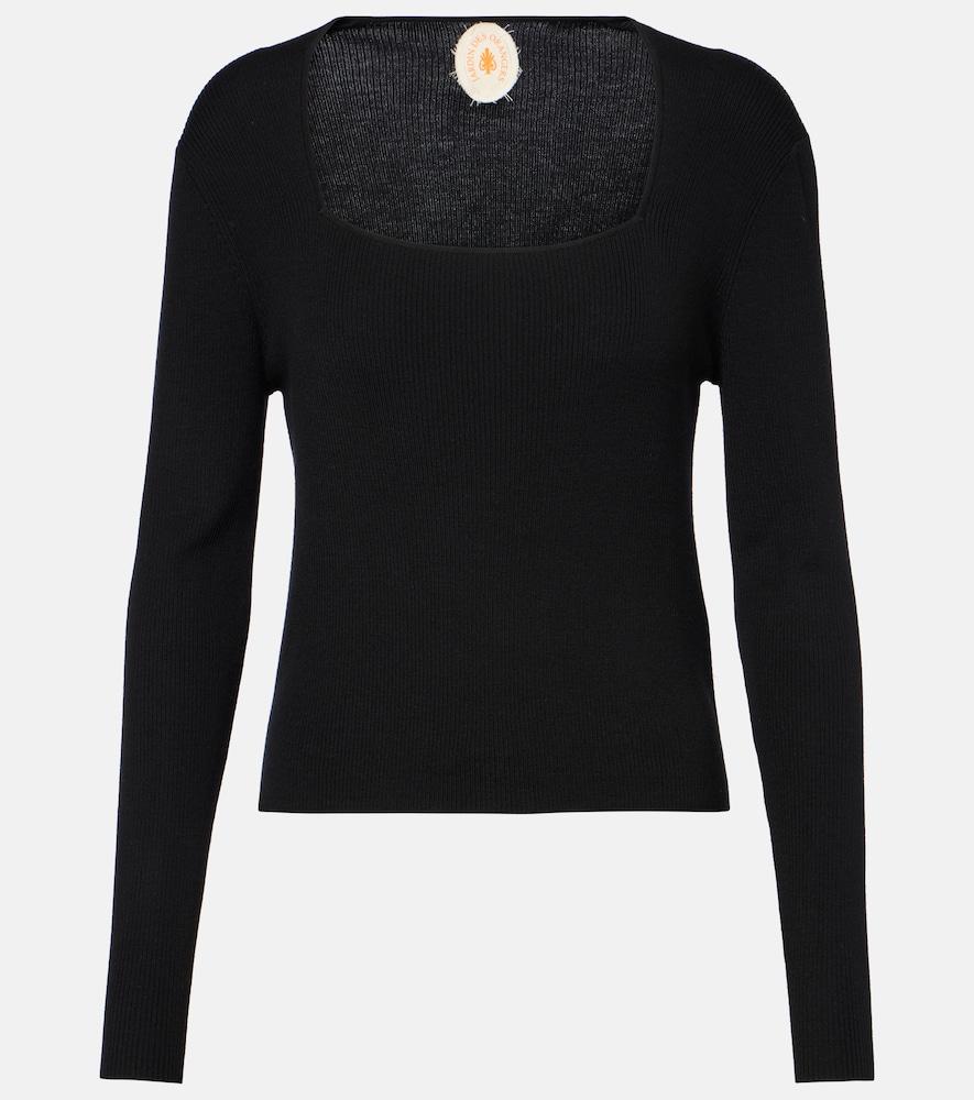 jardin des orangers virgin wool sweater