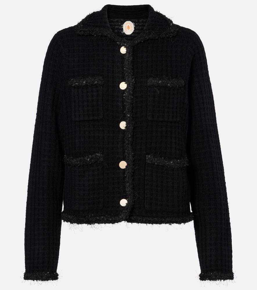 jardin des orangers wool and cashmere cardigan