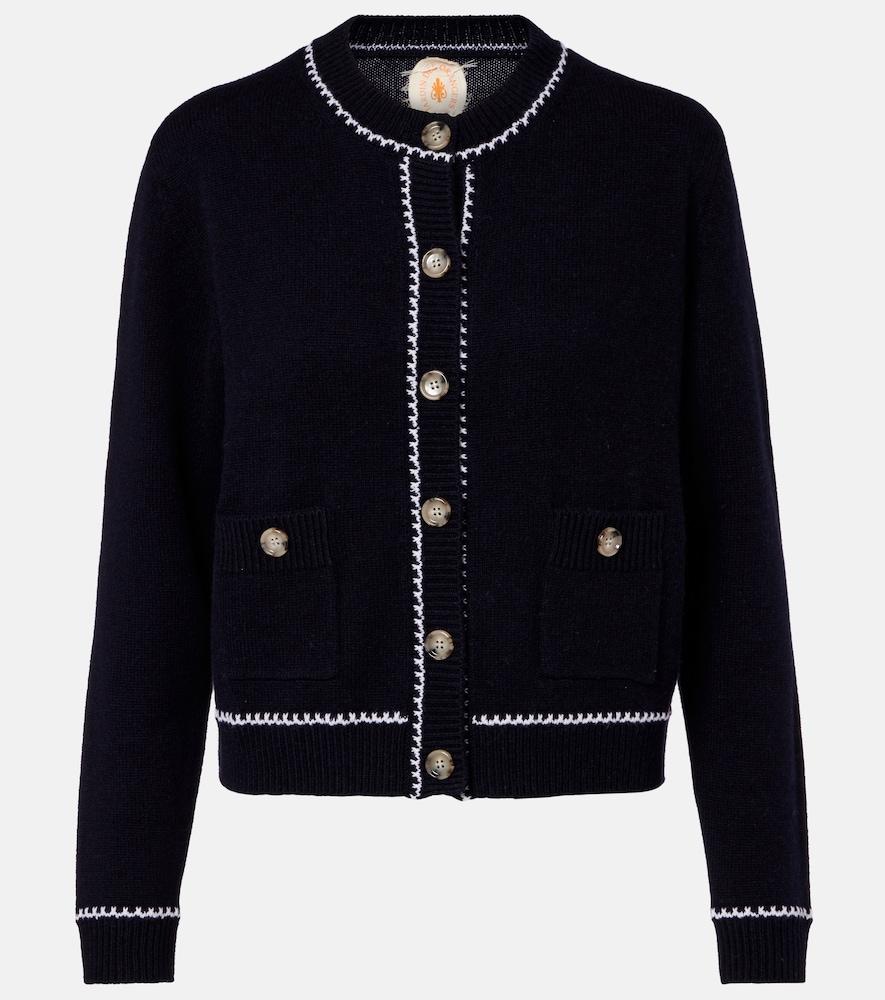 jardin des orangers wool and cashmere cardigan