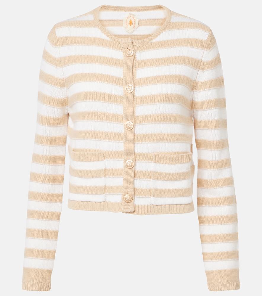 jardin des orangers wool and cashmere cardigan