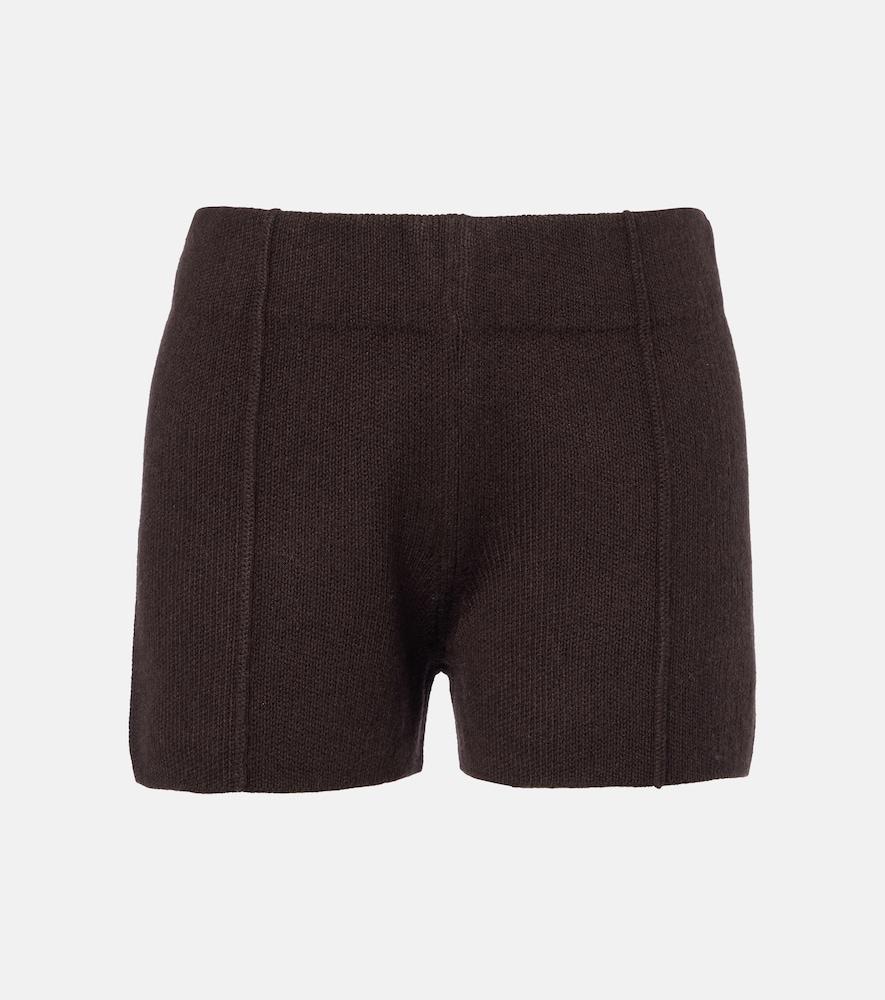 jardin des orangers wool and cashmere shorts