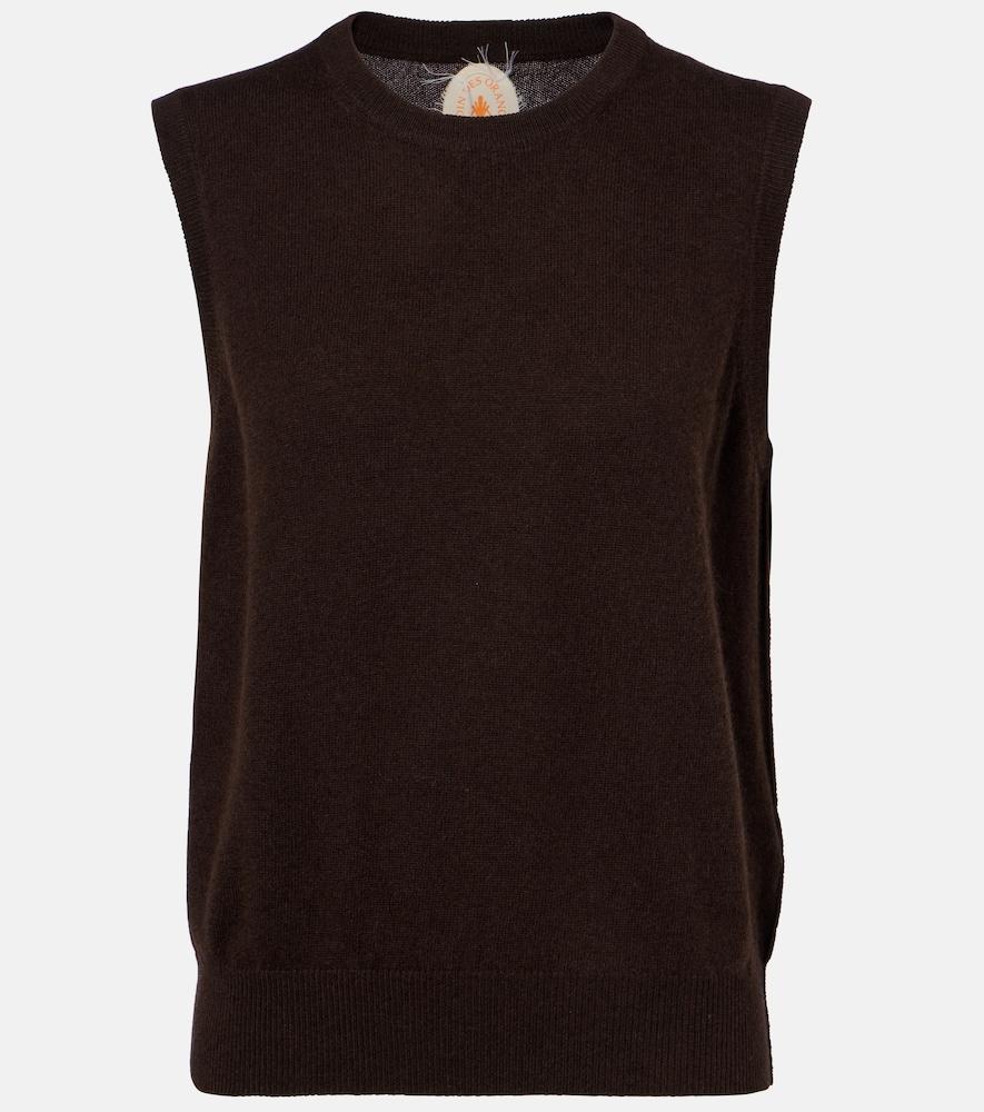 jardin des orangers wool and cashmere tank top