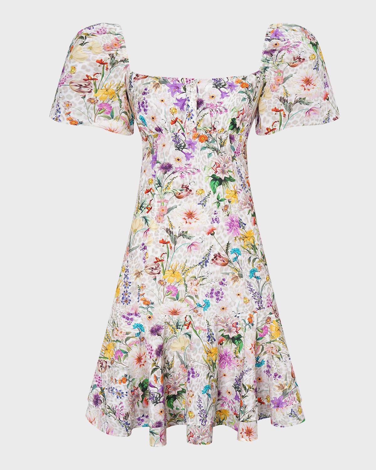 jardine scarlet mini dress