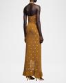 jasmine embellished knit halter dress