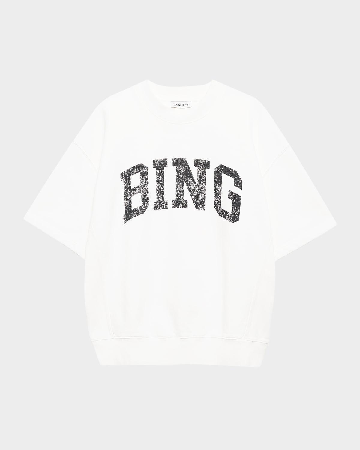 jay short-sleeve logo sweatshirt