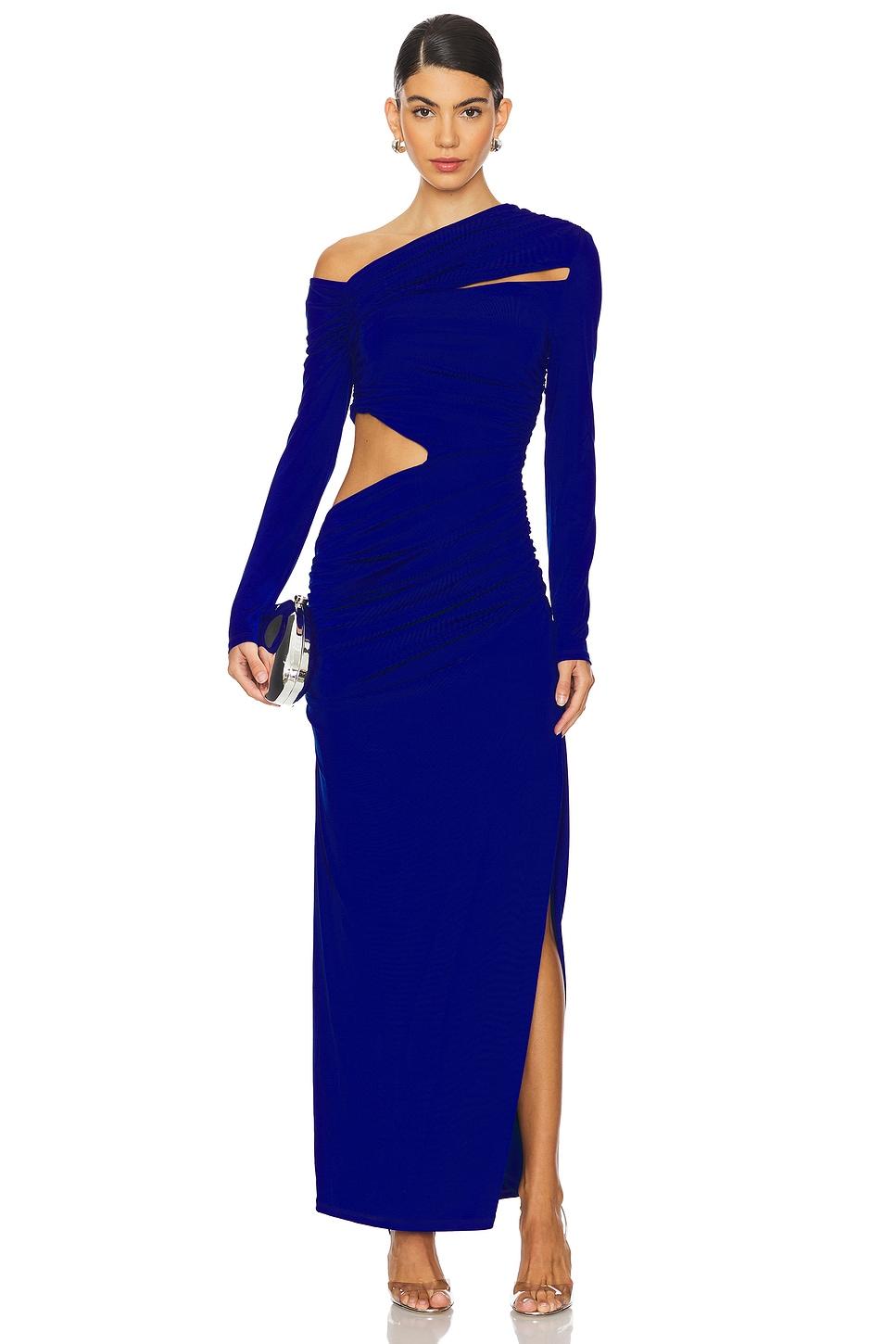 jaylene matte slinky maxi dress