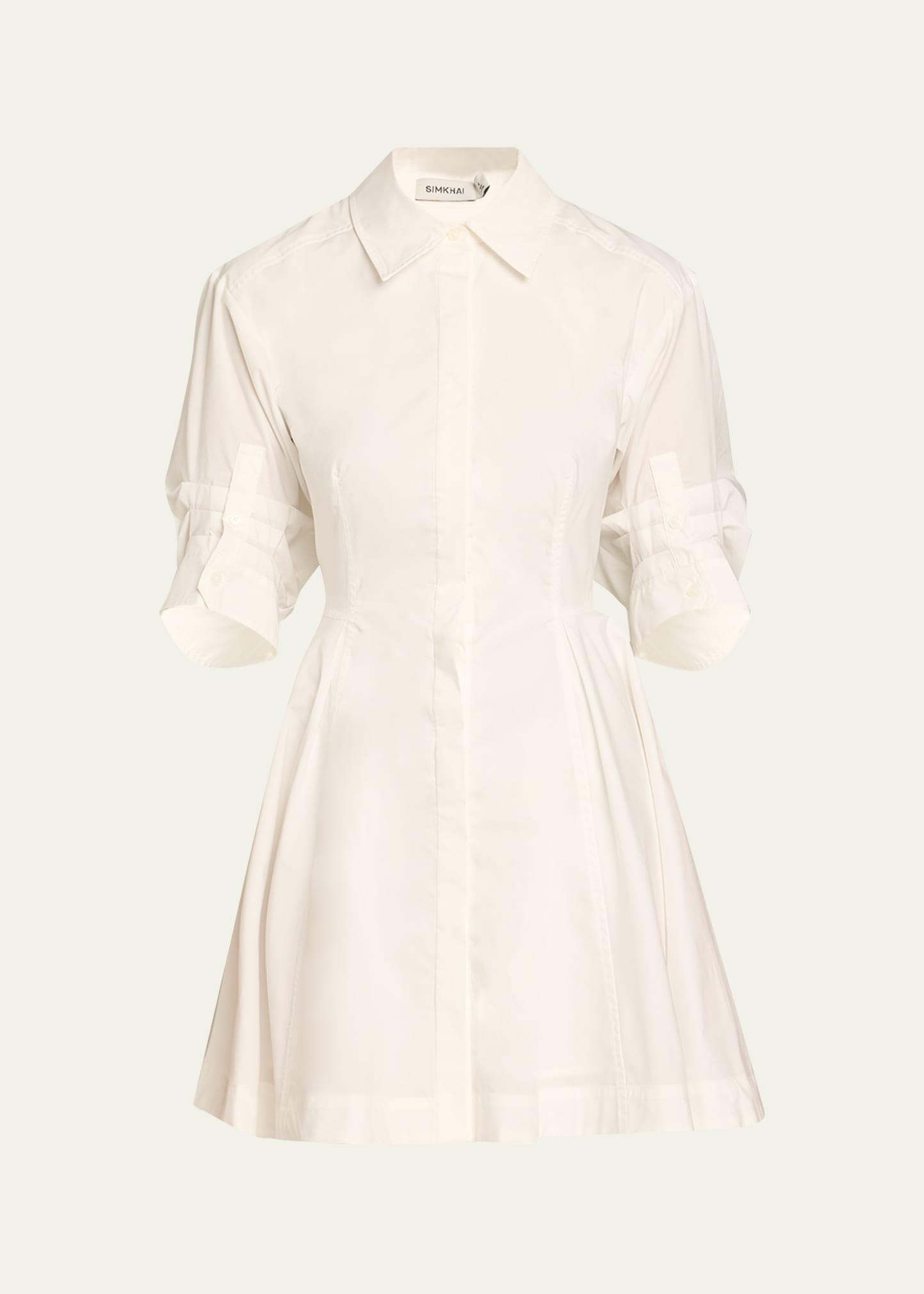 jazzie short-sleeve mini dress