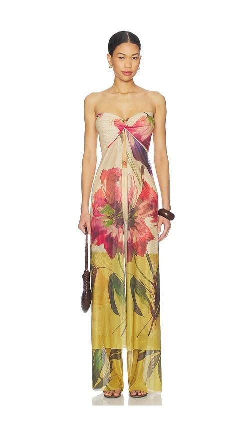 jbq coast top in yellow,red.