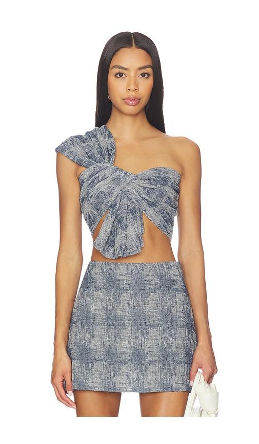 jbq eden top in blue.