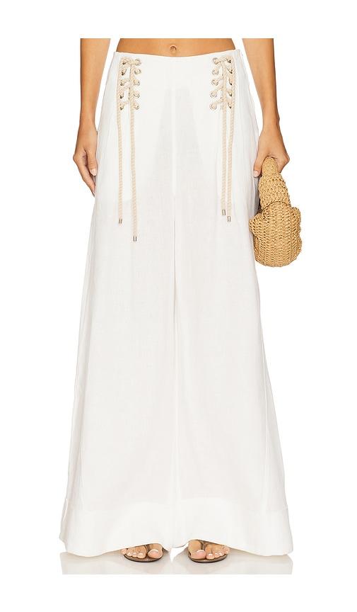 jbq hampton pant in white.