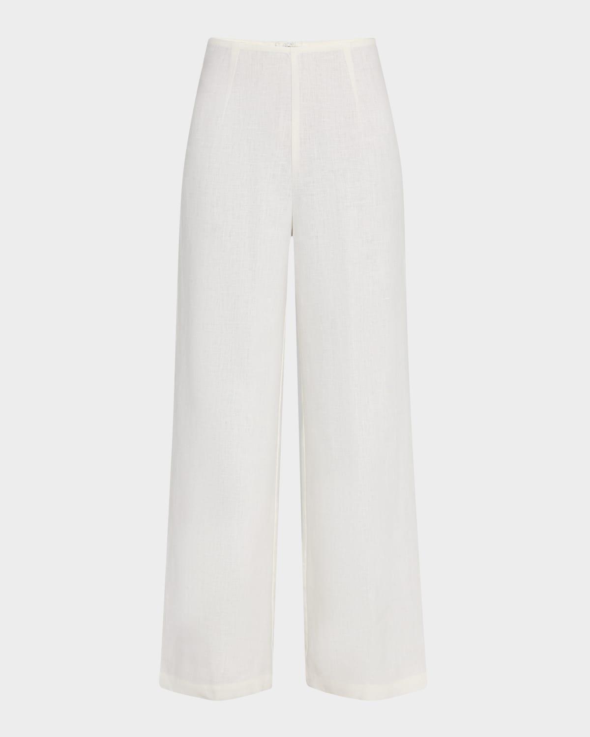 jean linen trousers