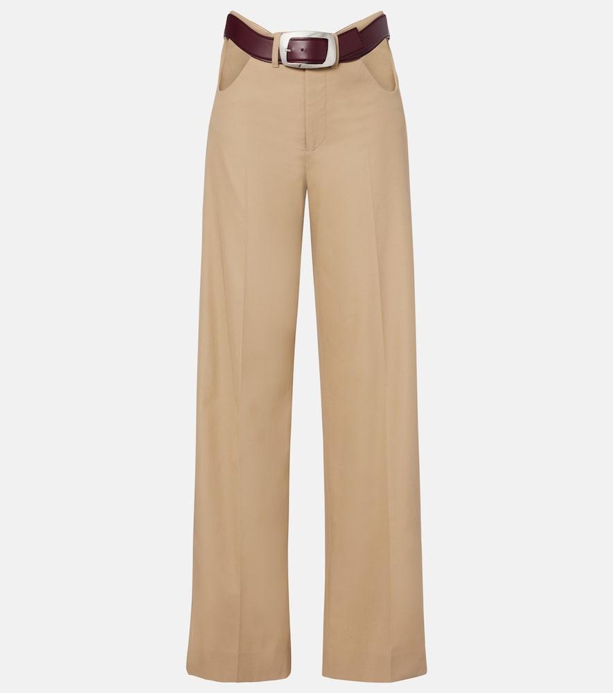 jean paul gaultier cutout cotton wide