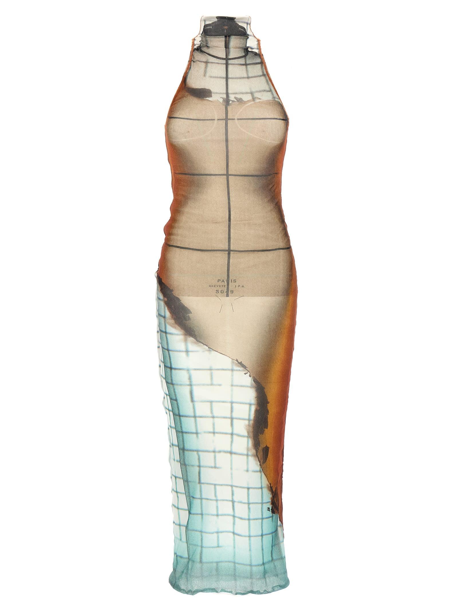 jean paul gaultier fire dress