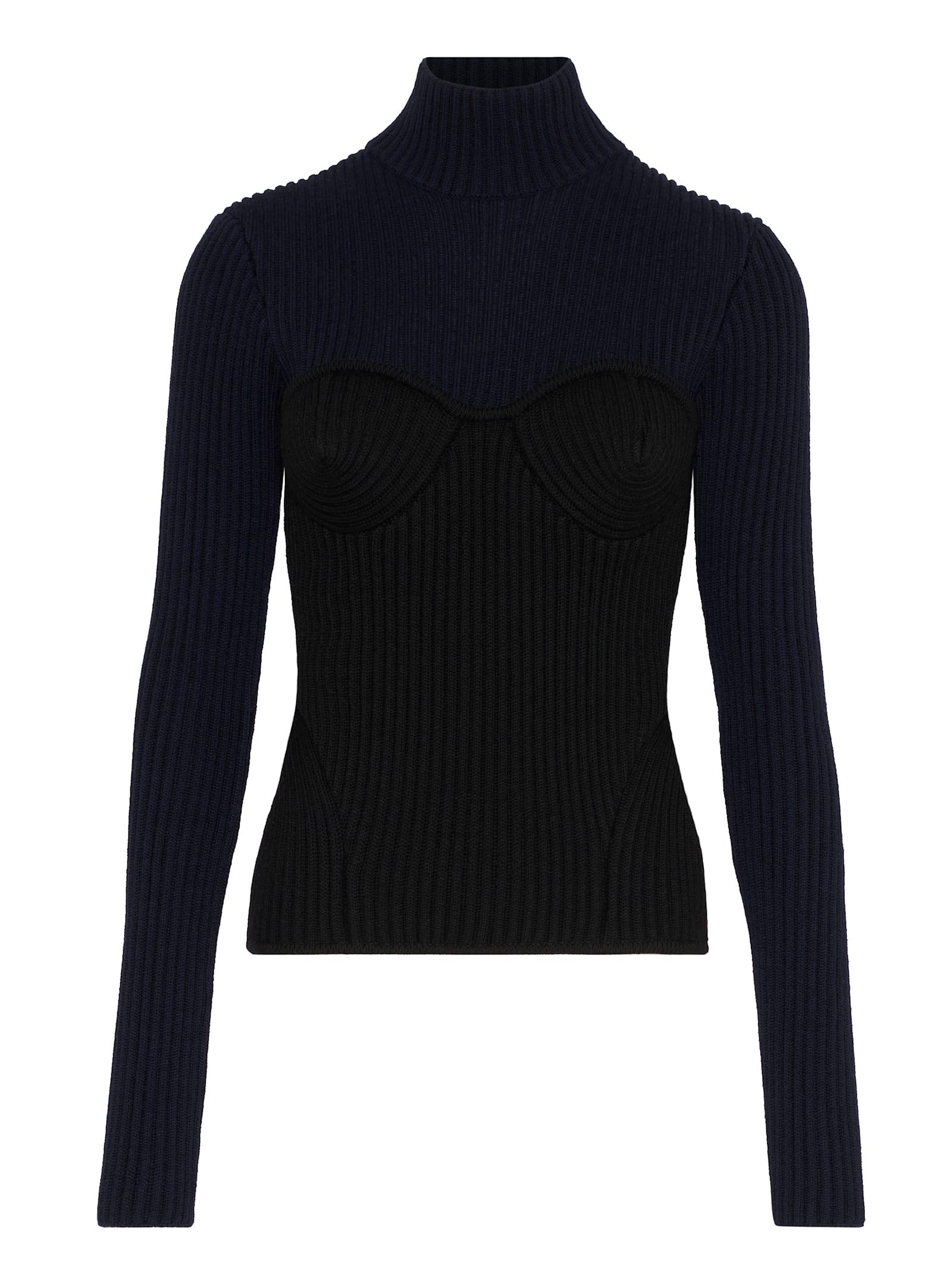 jean paul gaultier high neck sweater