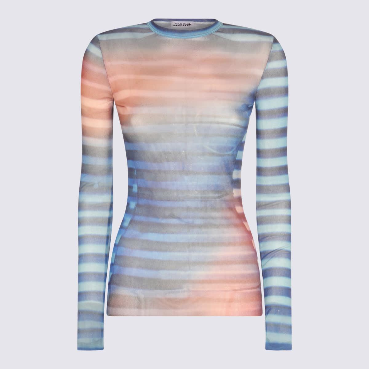 jean paul gaultier light blue top