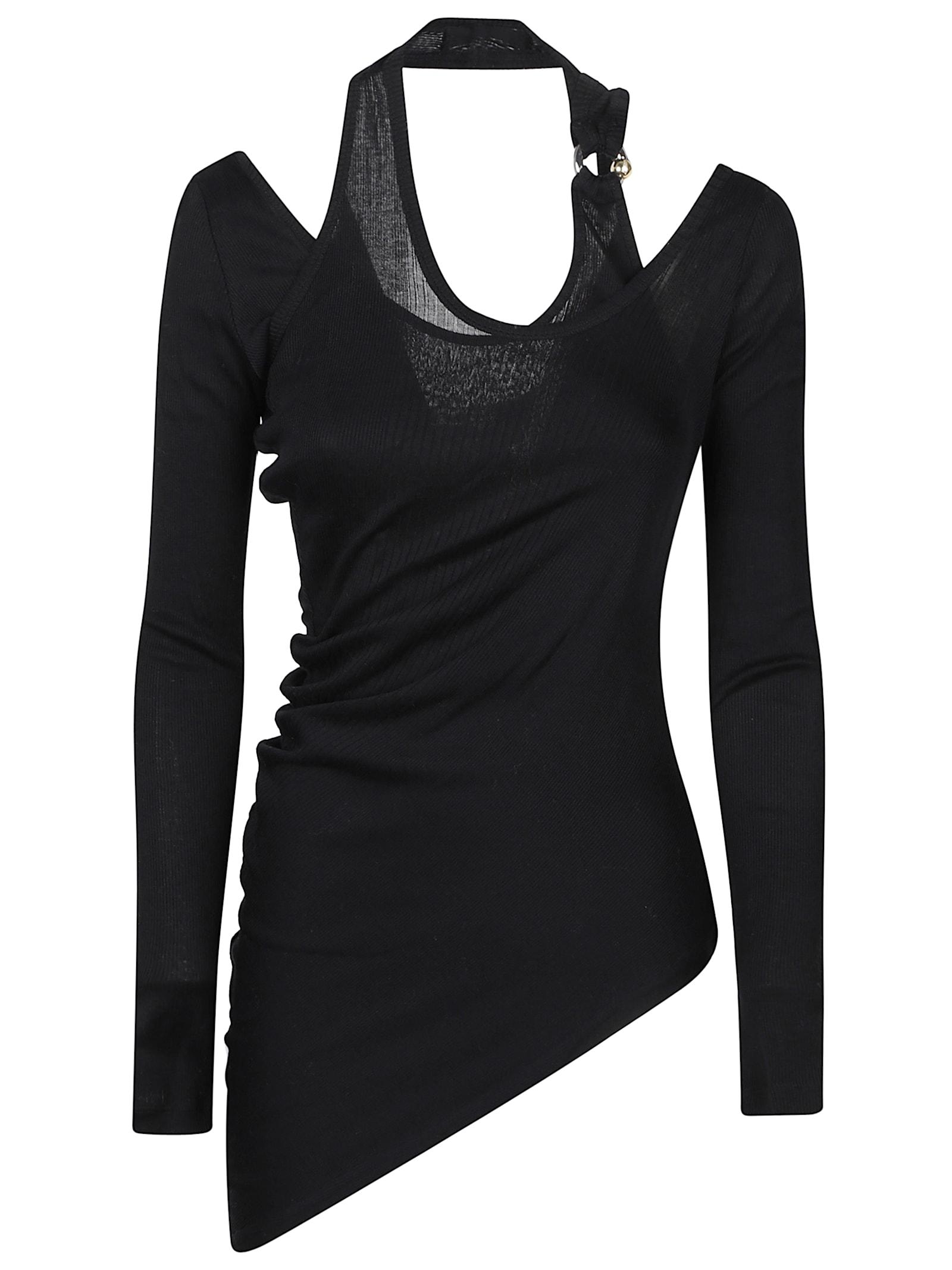 jean paul gaultier long-sleeved top