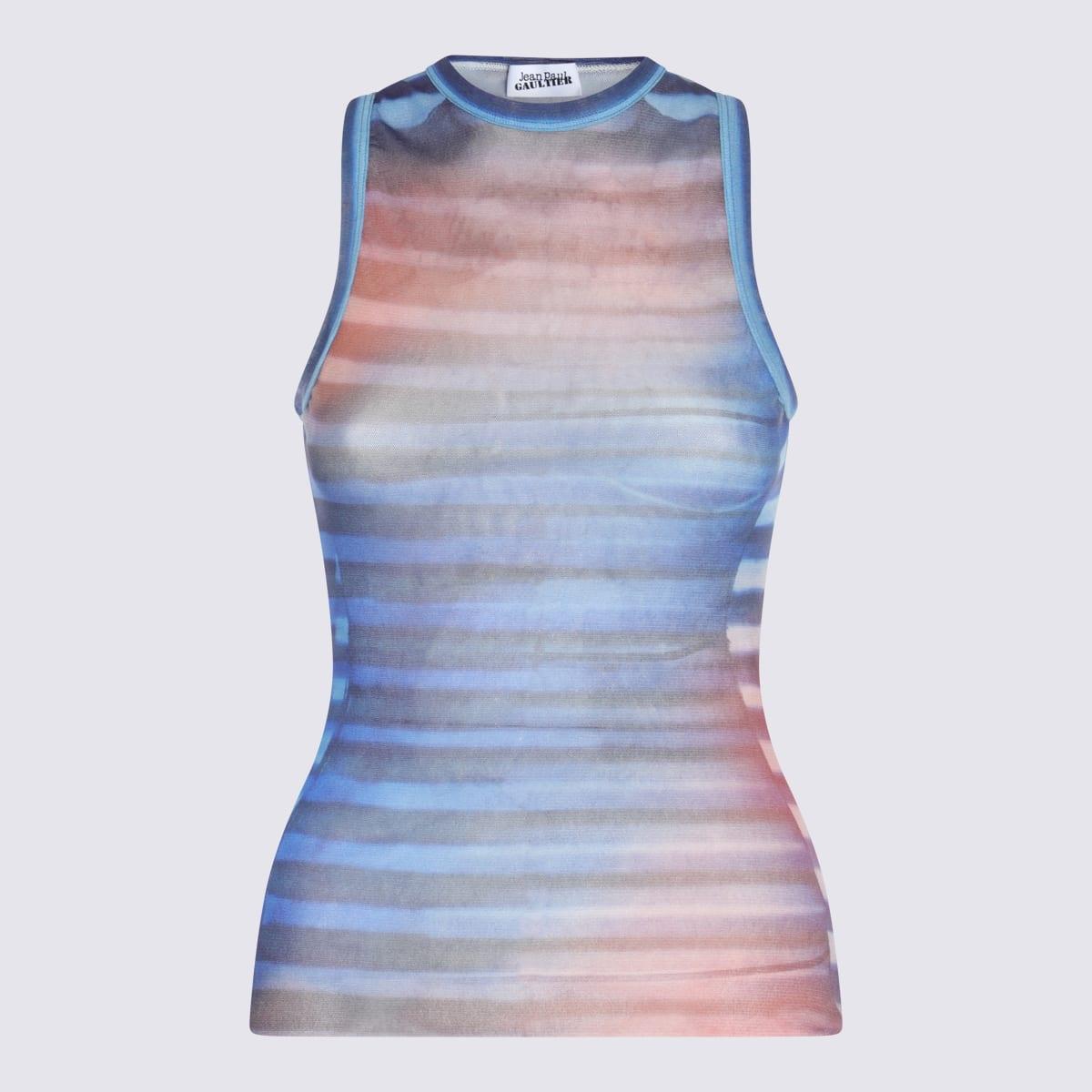 jean paul gaultier multicolor top
