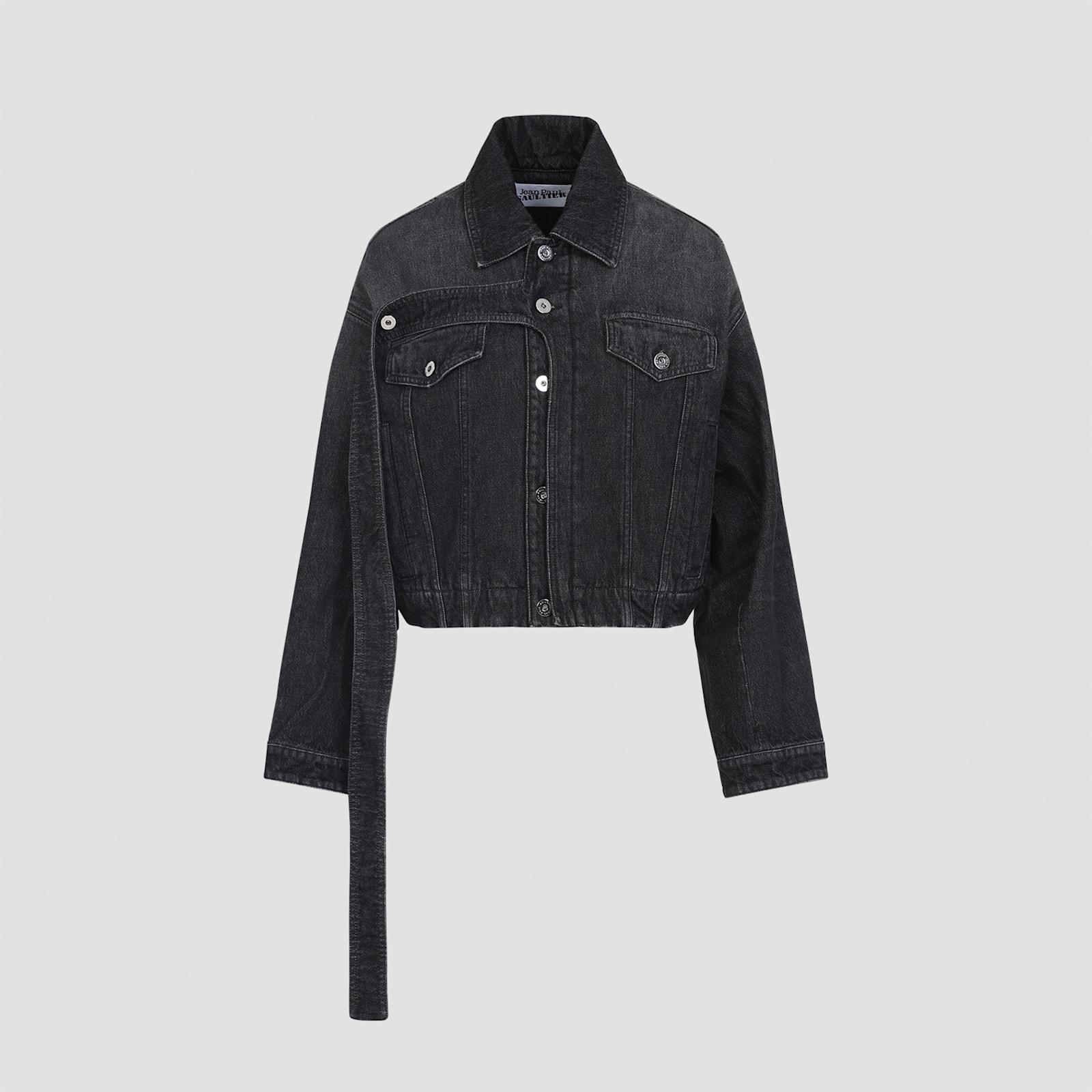 jean paul gaultier oversized denim jacket