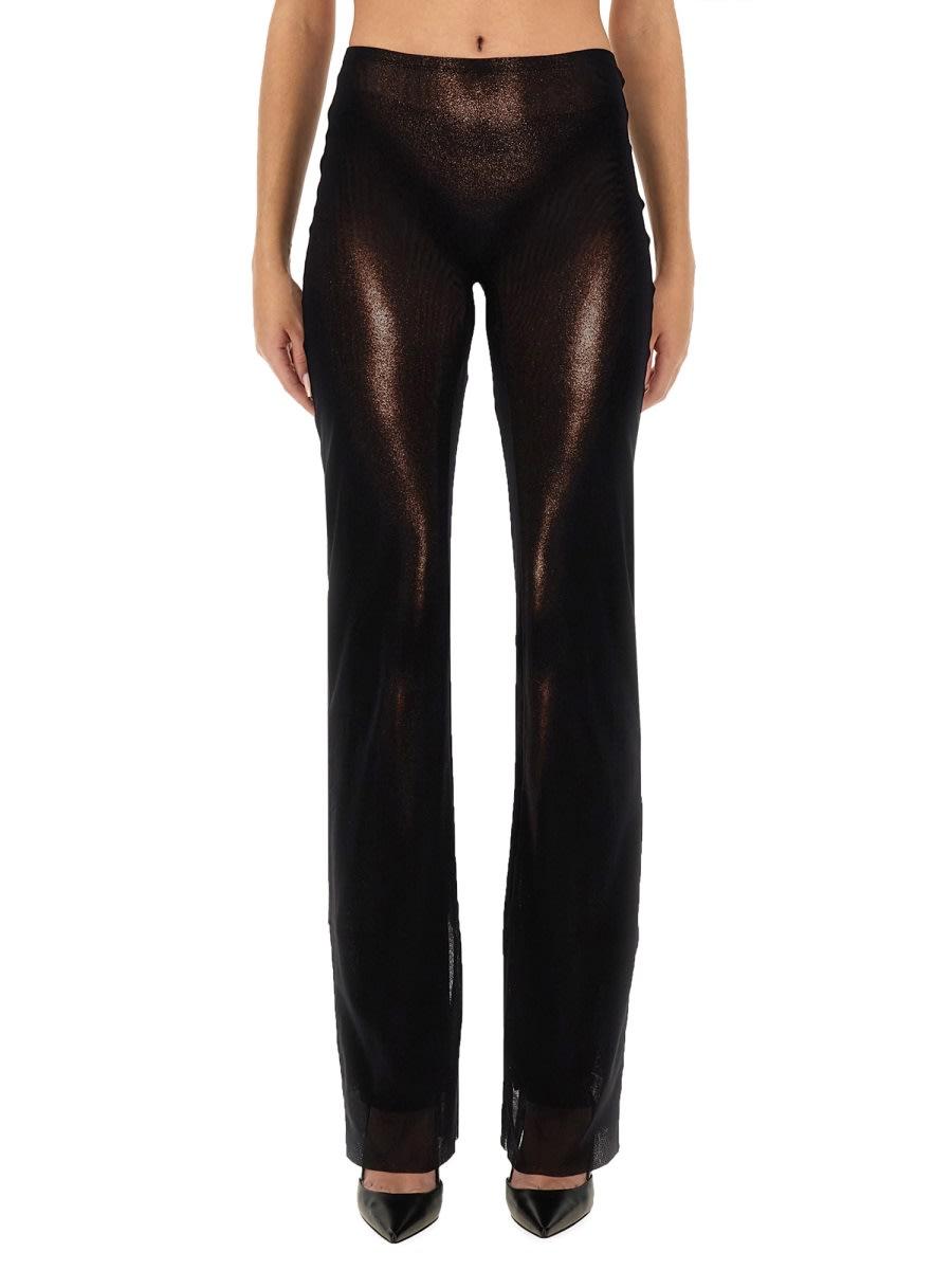 jean paul gaultier pants with body dust print