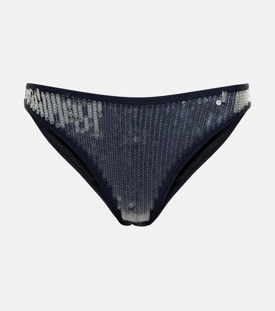 jean paul gaultier sequined bikini bottoms