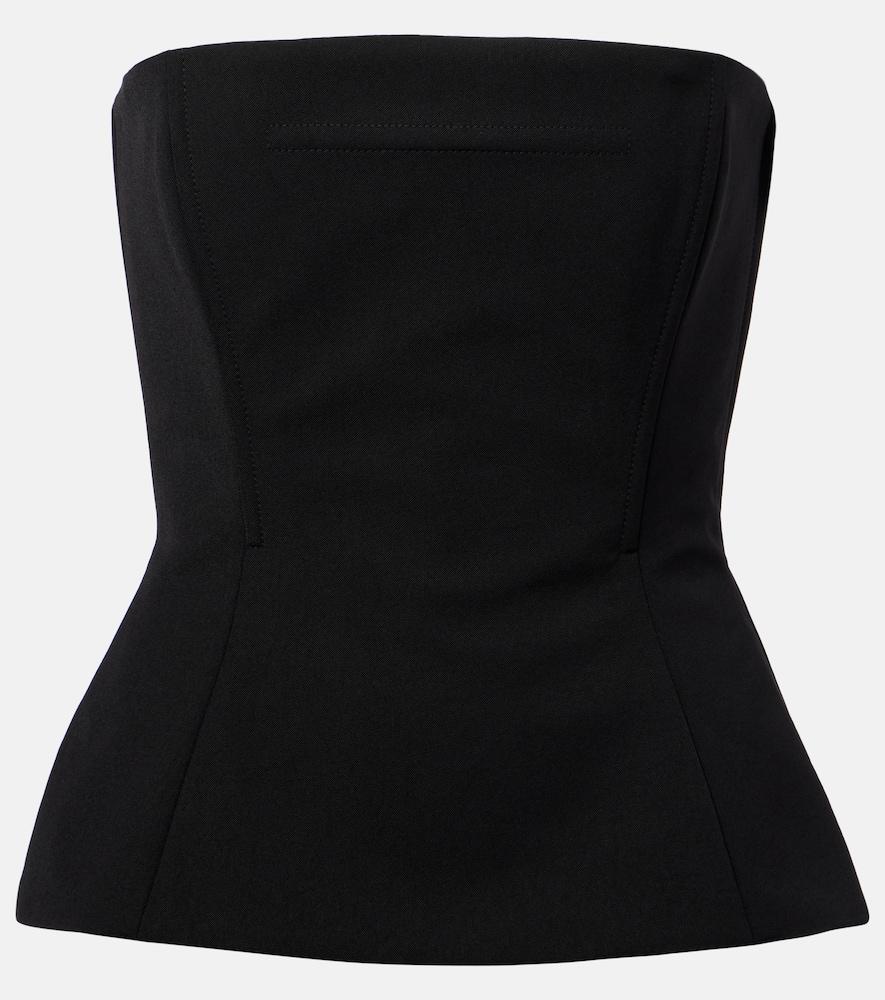 jean paul gaultier strapless corset top