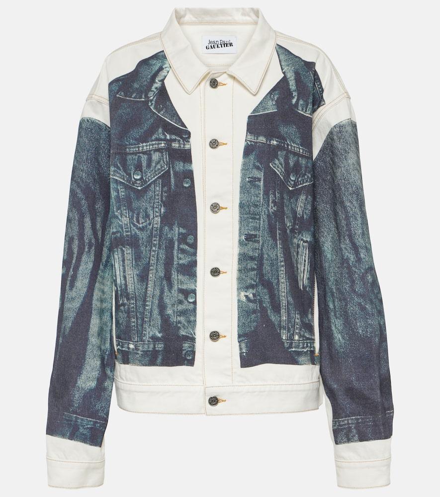 jean paul gaultier tattoo denim jacket