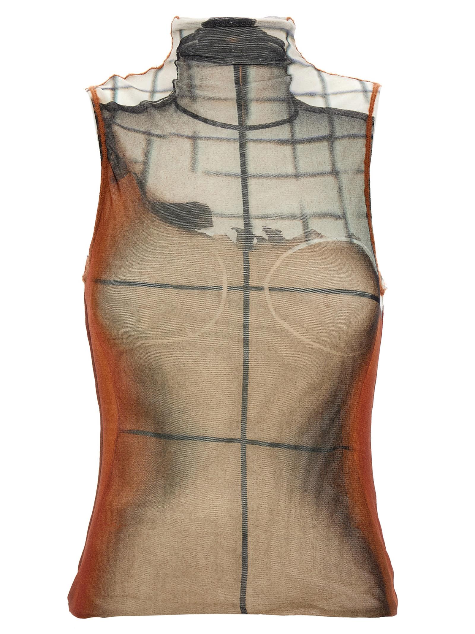 jean paul gaultier the fire top