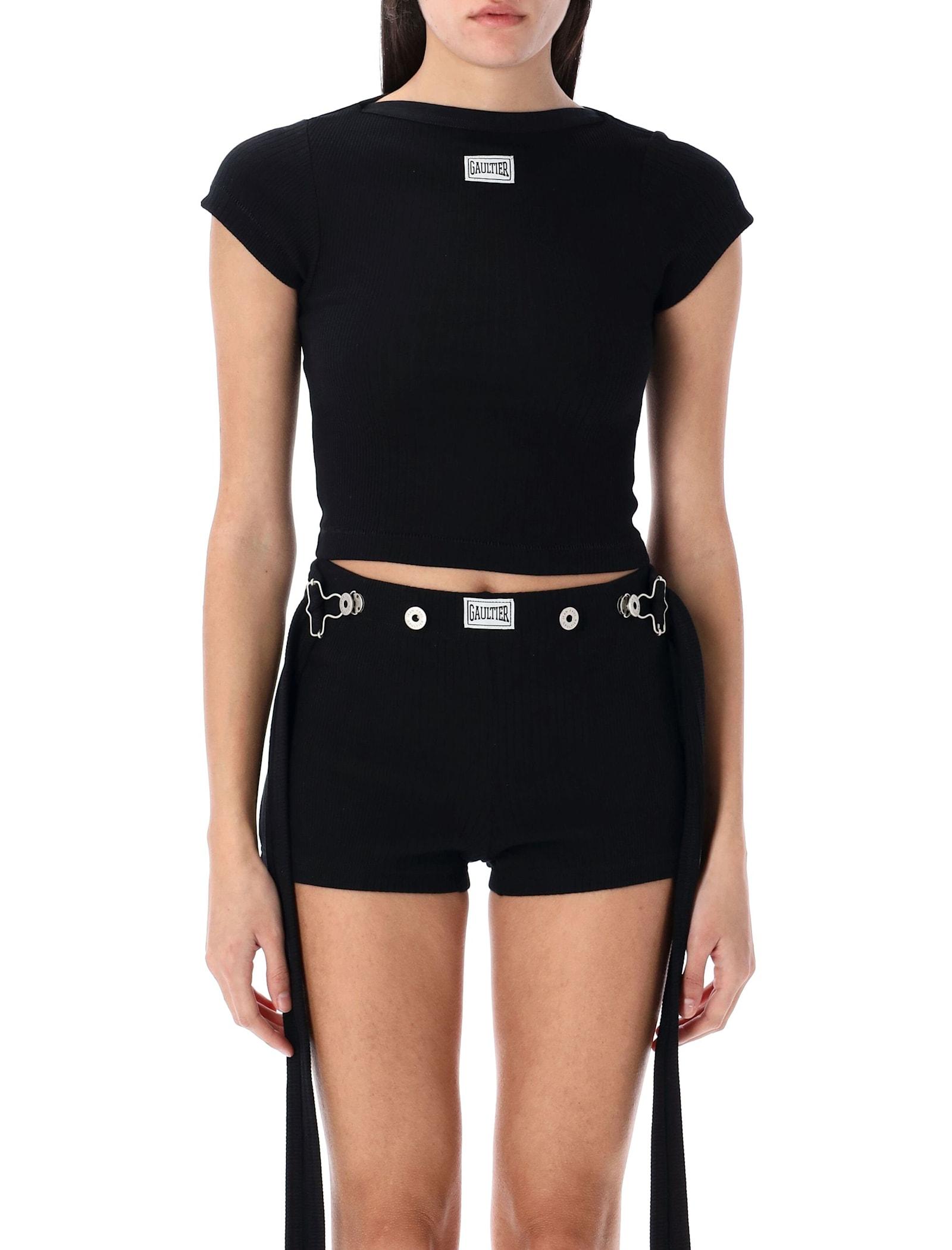 jean paul gaultier the white patch t-shirt