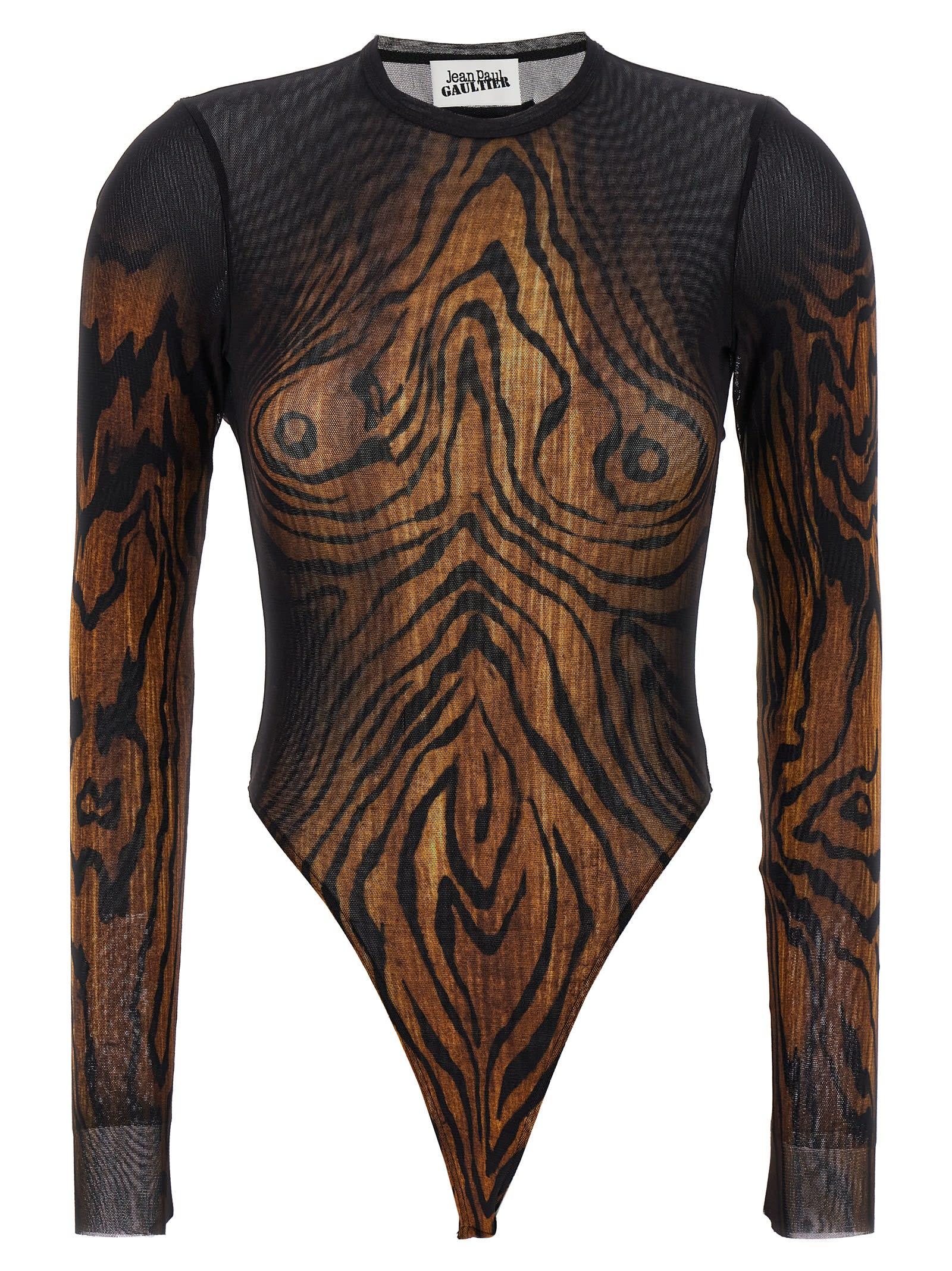 jean paul gaultier the wood bodysuit