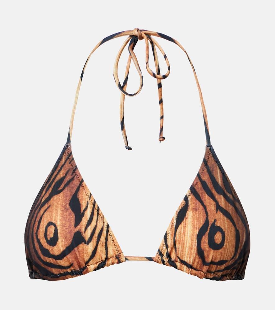 jean paul gaultier trompe l'oeil bikini top