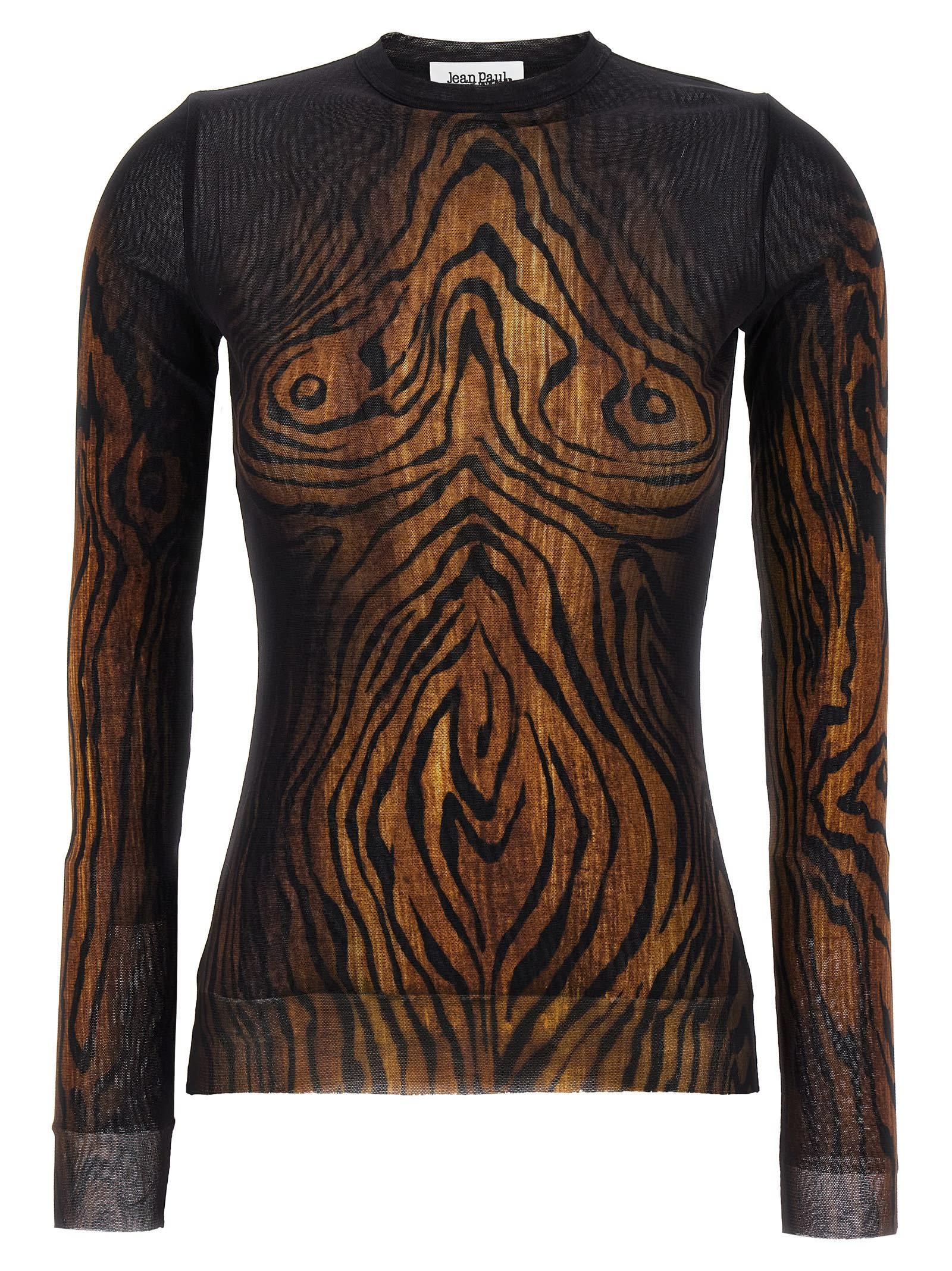 jean paul gaultier wood top