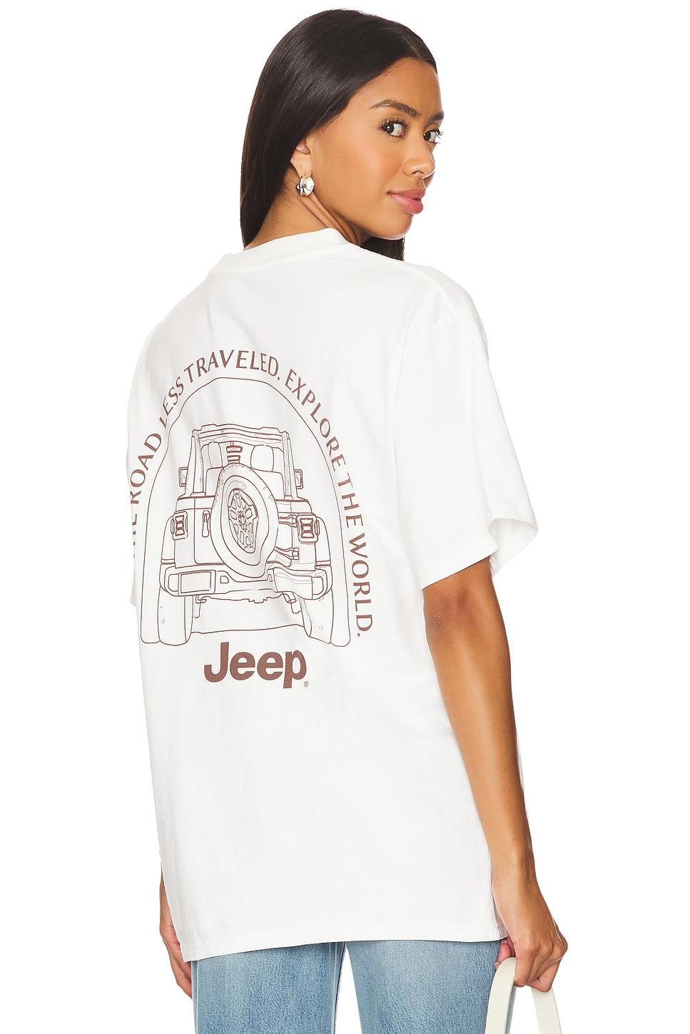jeep road less traveled boxy tee