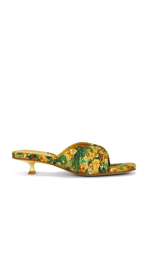 jeffrey campbell lover girl sandal in yellow.