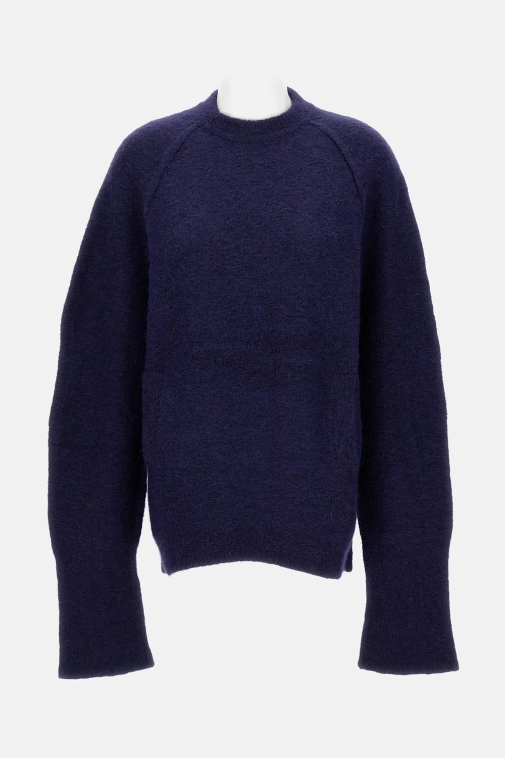 jejia crew neck wool blend sweater