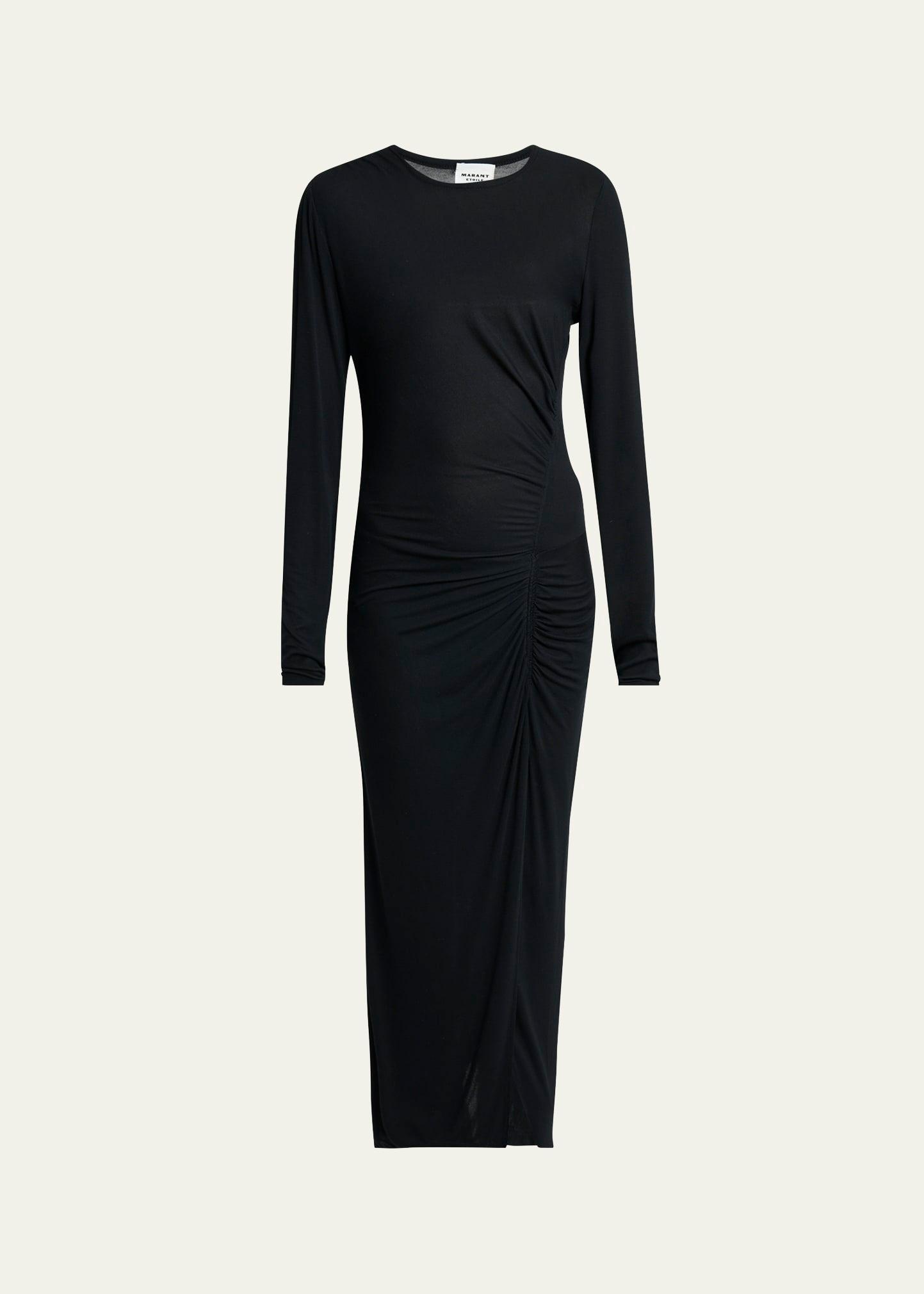 jelina long-sleeve jersey dress