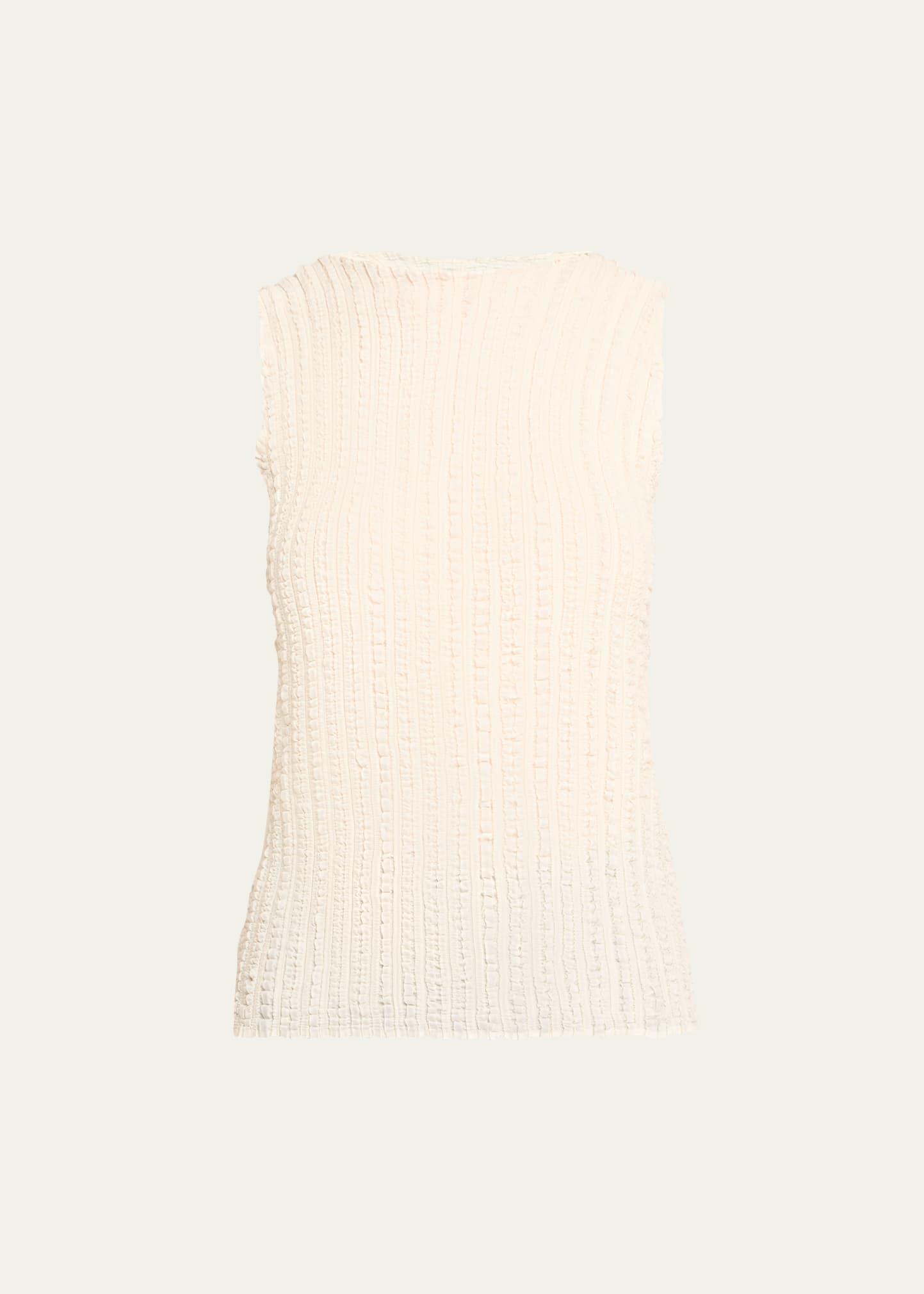 jellyfish pleats tank top