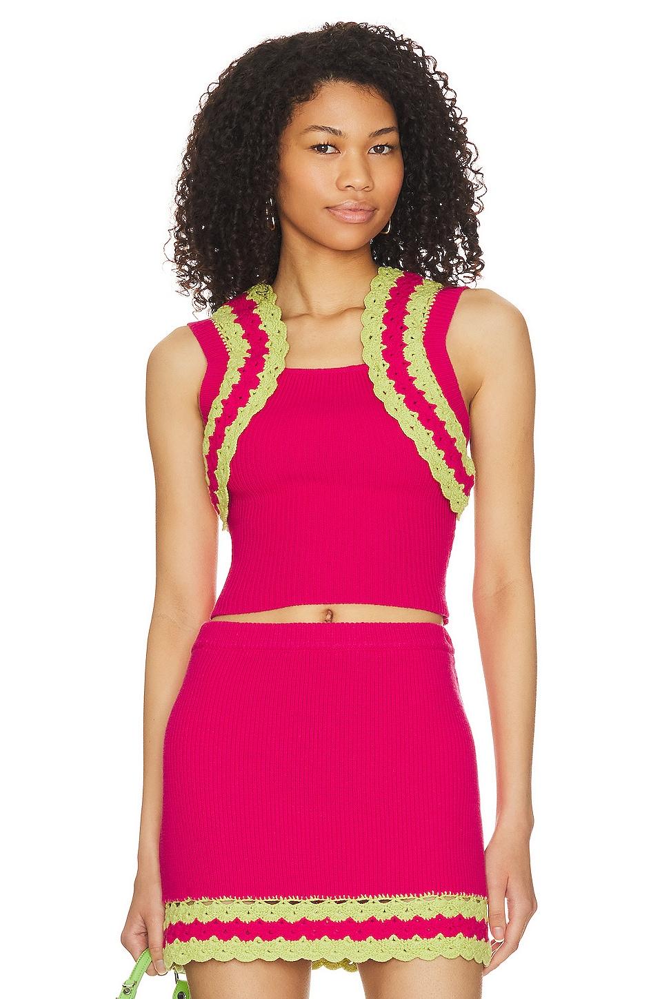 jeneli crochet crop top