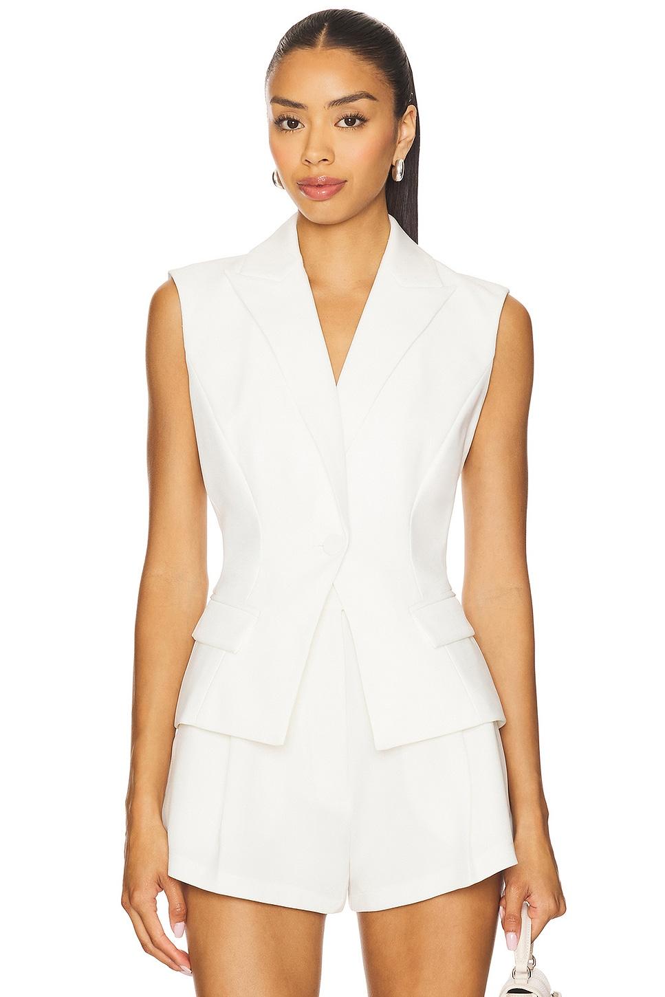 jenna sleeveless blazer