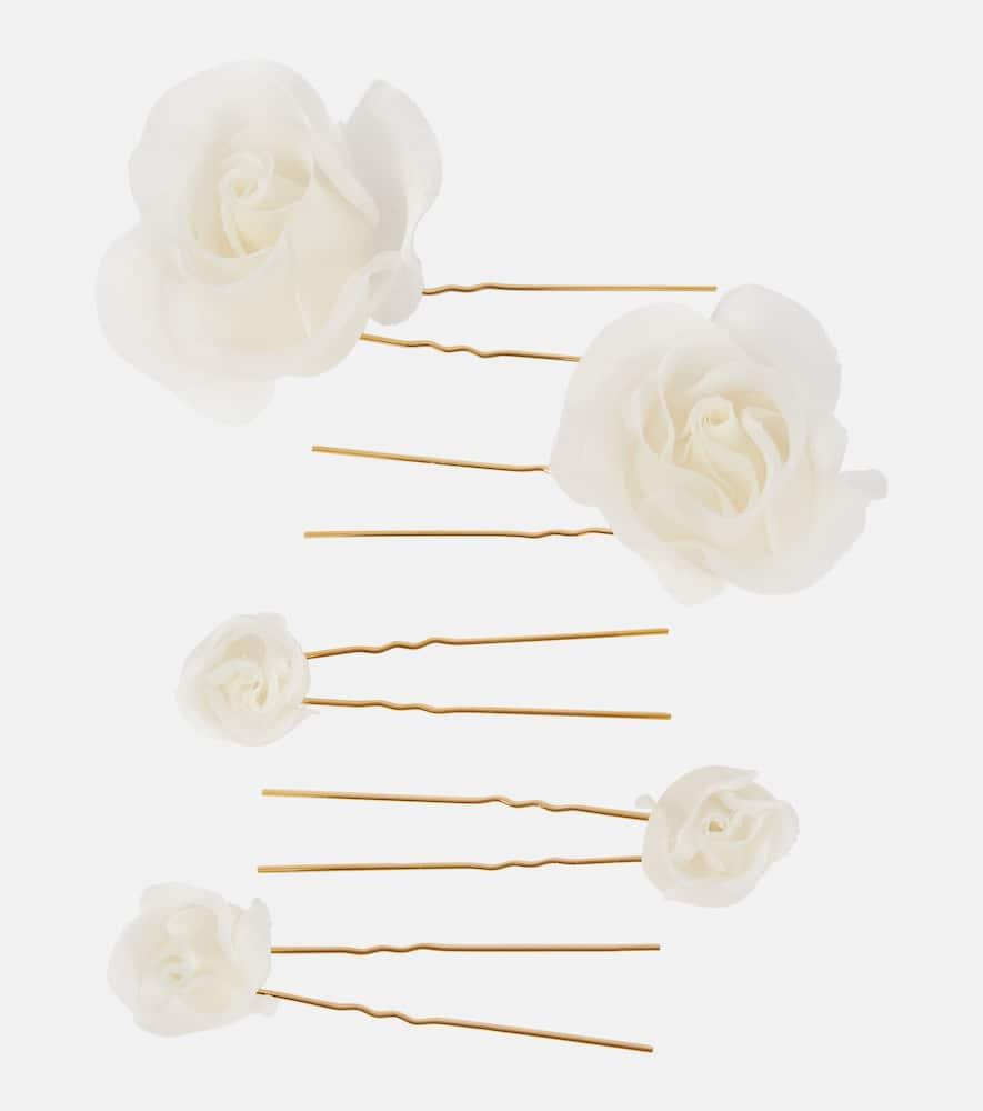 jennifer behr bridal rosalie set of 5 bobby pins
