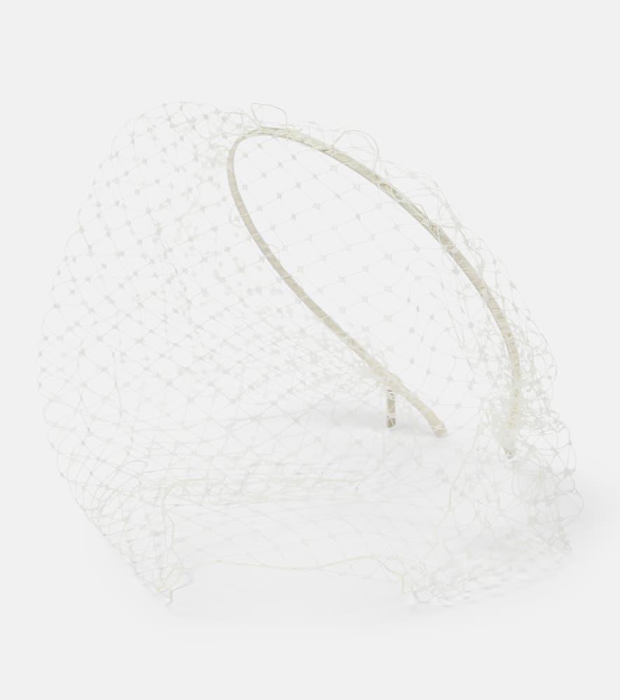 jennifer behr bridal voilette headband