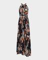 jennifer floral pleated maxi dress