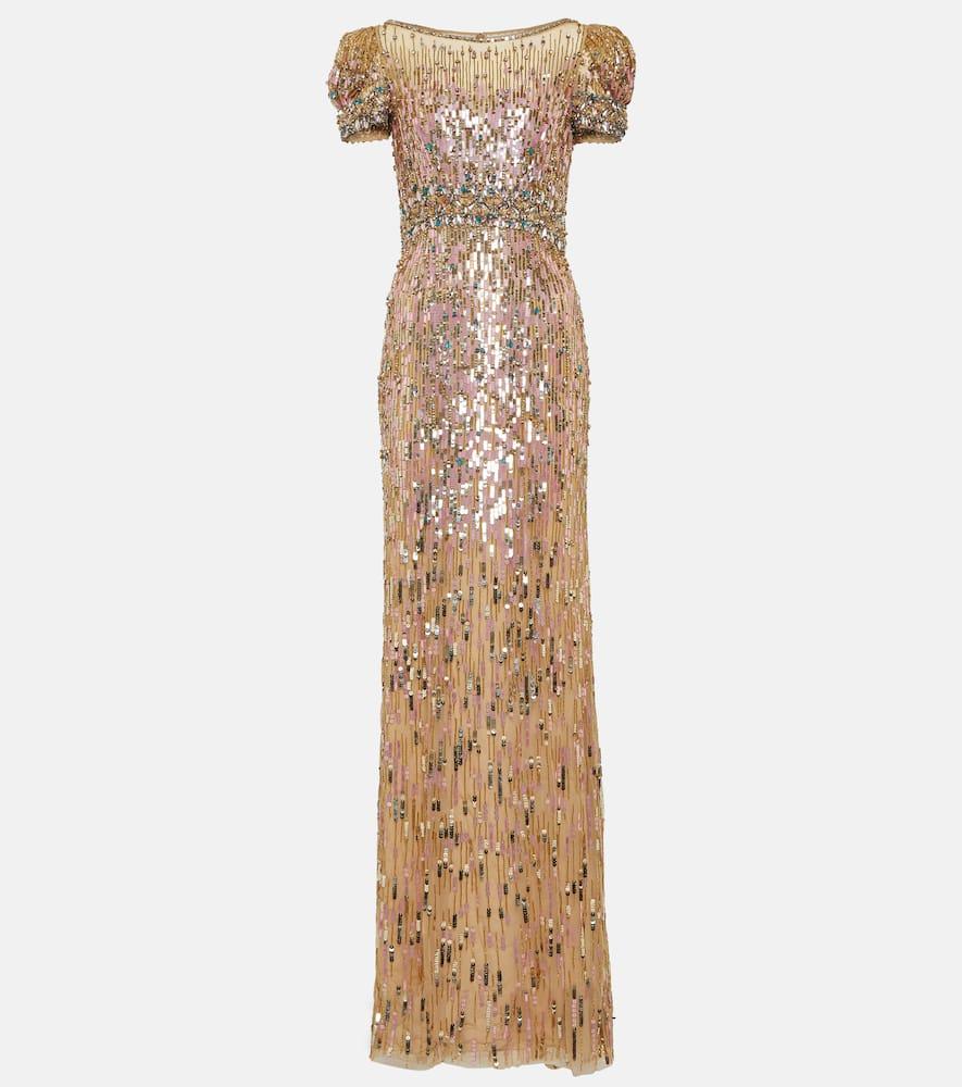 jenny packham embellished gown