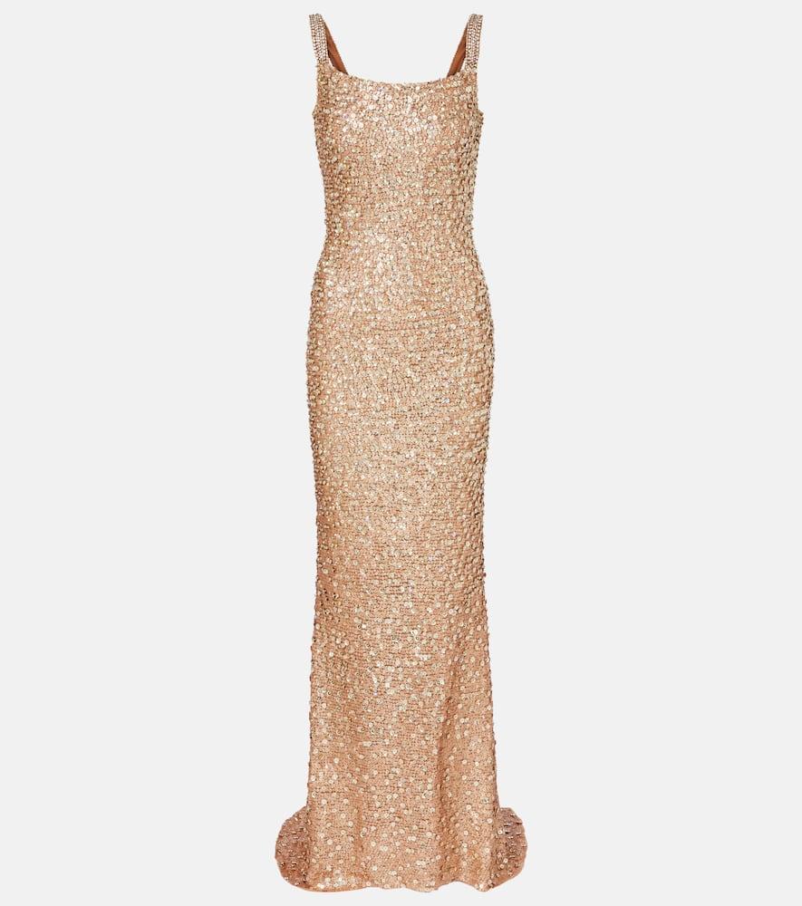 jenny packham lotus embellished gown