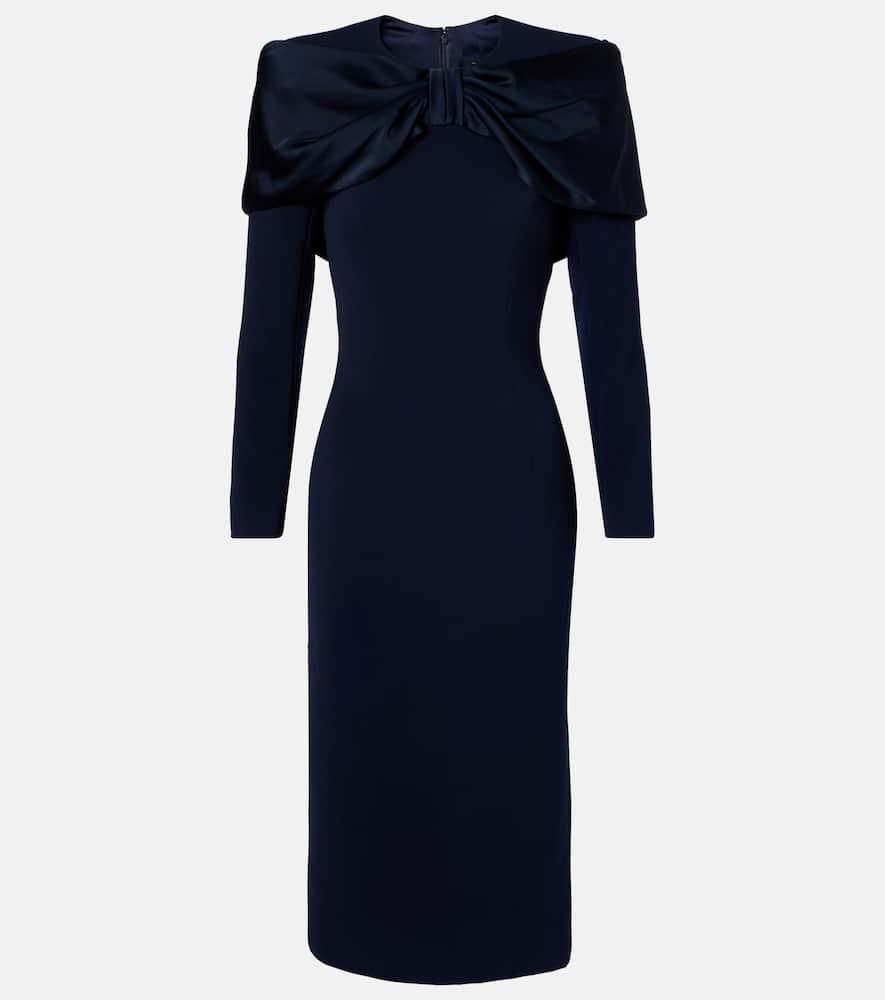 jenny packham penny caped midi dress