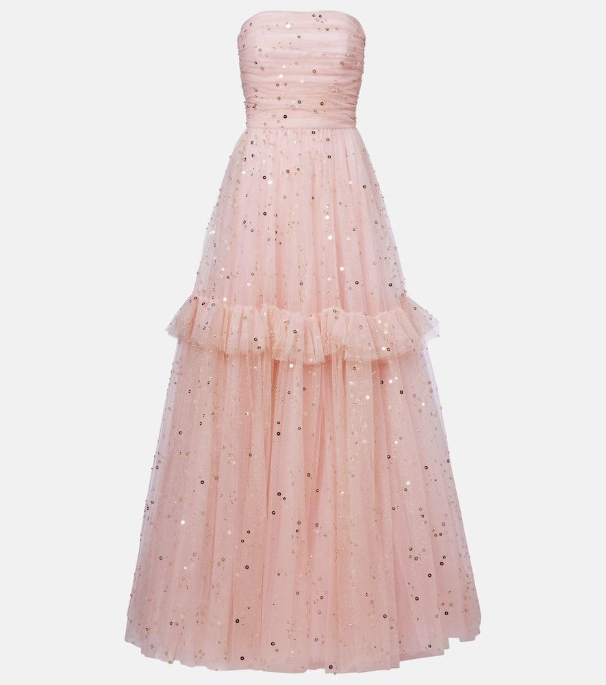 jenny packham sequined gown