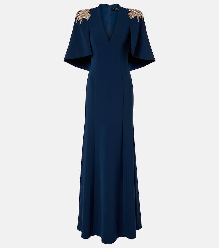 jenny packham star shower embellished gown