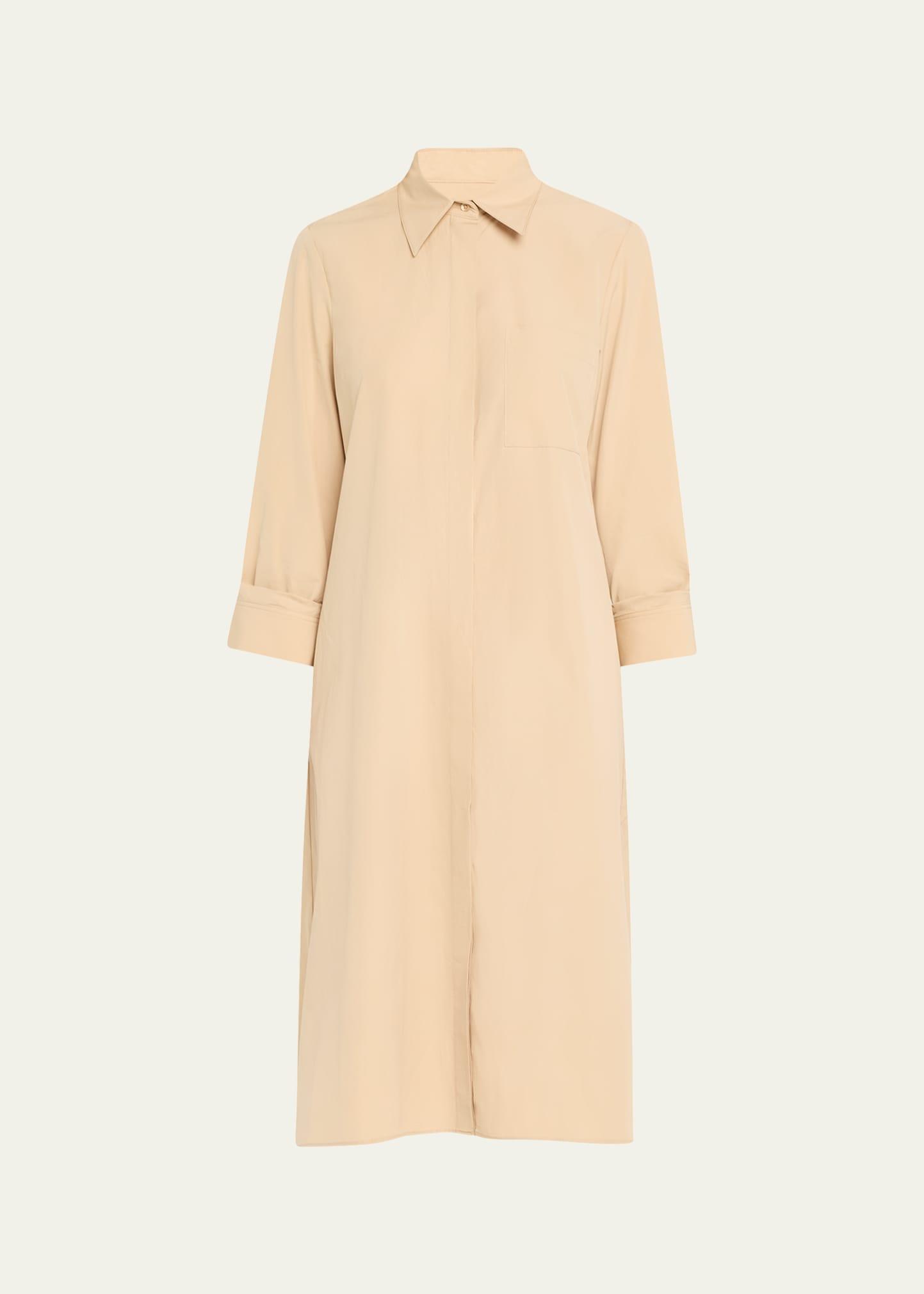 jennys gown maxi shirtdress
